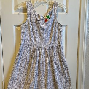 Novelty Sudoku dress with pockets!